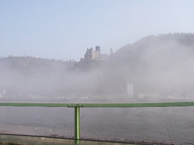 castle in the fog