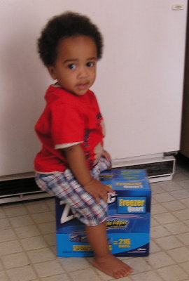 Kaleb at 17 months