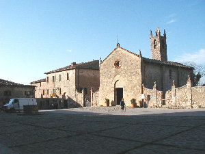 Within the walls of Monteriggioni, Italy March '02